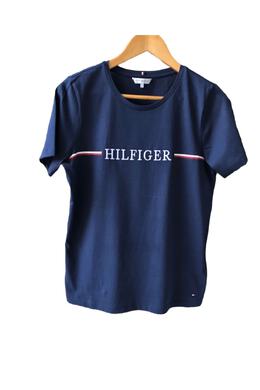 Tommy Hilfiger: Синяя футболка