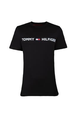 Tommy Hilfiger: Чёрная футболка 