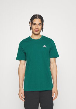 Adidas: Зелёная футболка 