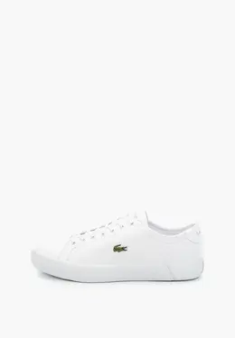 Lacoste: Белые кеды 