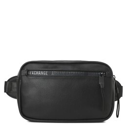 Armani Exchange: Чёрная сумка 