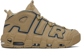 Nike: Коричневые кроссовки Air More Uptempo 96