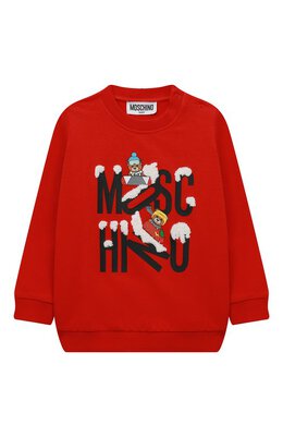 Moschino: Хлопковый свитшот