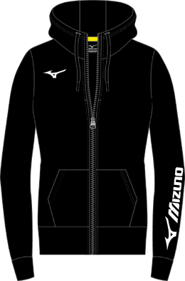 Mizuno: Чёрная толстовка 