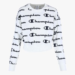 Champion: Белый свитшот 