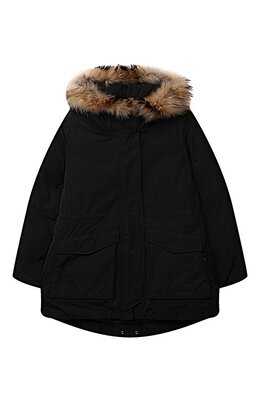 Woolrich: Чёрный пуховик 