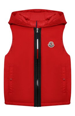 Moncler: Красный жилет