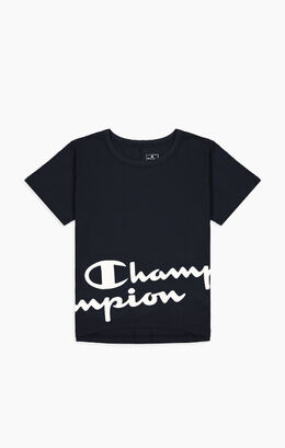 Champion: Синяя футболка 