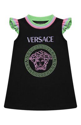 Versace: Хлопковое платье