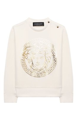 Versace: Хлопковый свитшот 