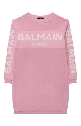 Balmain: Хлопковое платье