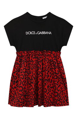 Dolce & Gabbana: Хлопковое платье