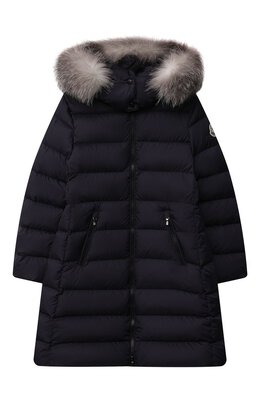 Moncler Enfant: Тёмное пальто