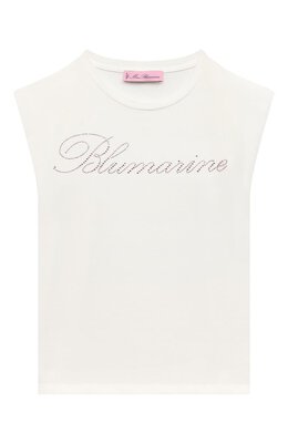 Blumarine: Хлопковая футболка