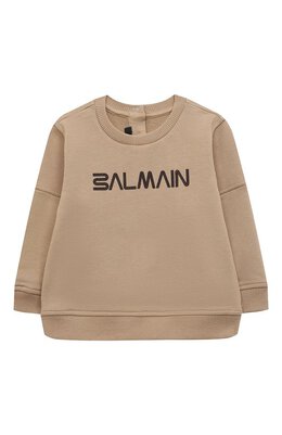 Balmain: Хлопковый свитшот