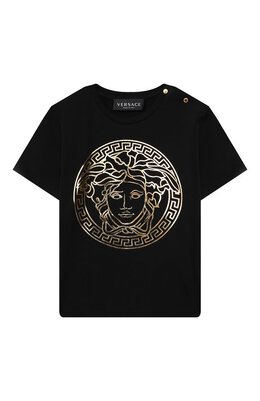 Versace: Хлопковая футболка