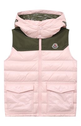 Moncler: Розовый жилет