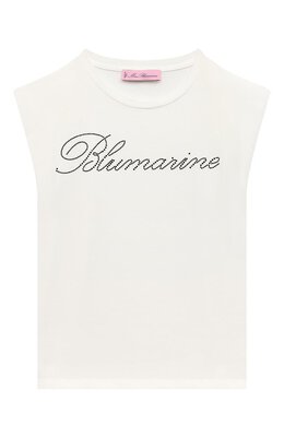 Blumarine: Хлопковая футболка