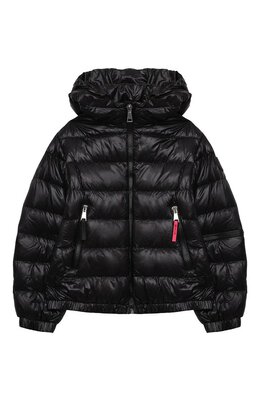 Moncler: Чёрная куртка 