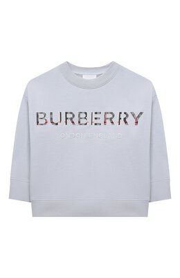 Burberry: Хлопковый свитшот Vintage Check