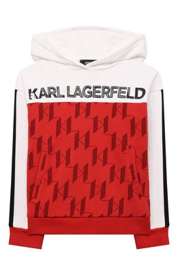 Karl Lagerfeld Kids: Хлопковая толстовка