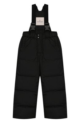 Moncler Enfant: Чёрный комбинезон