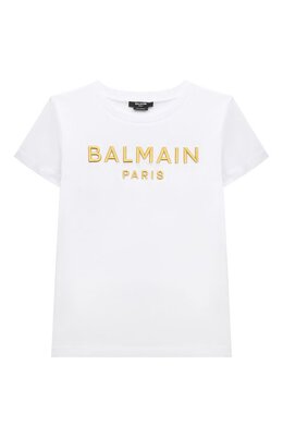 Balmain: Хлопковая футболка 