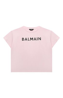 Balmain: Хлопковая футболка 