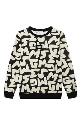 MSGM kids: Хлопковый свитшот