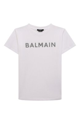 Balmain: Хлопковая футболка