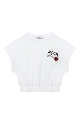 MSGM kids: Хлопковая футболка 