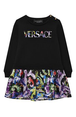 Versace: Хлопковое платье