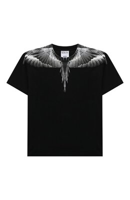 Marcelo Burlon Kids of Milan: Хлопковая футболка