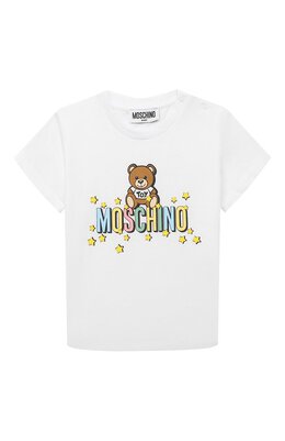 Moschino: Хлопковая футболка 