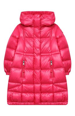 Moncler: Пальто с капюшоном