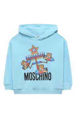 Moschino: Хлопковая толстовка