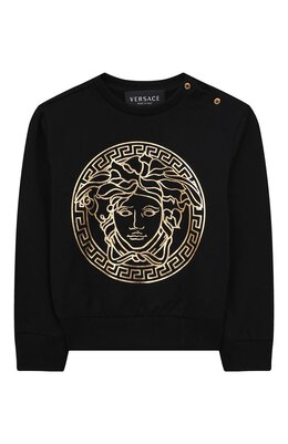 Versace: Хлопковый свитшот