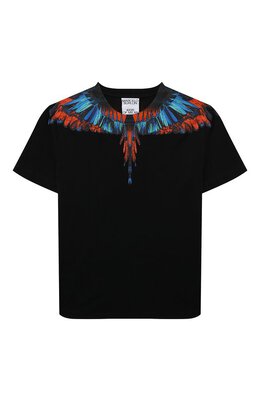 Marcelo Burlon Kids of Milan: Хлопковая футболка