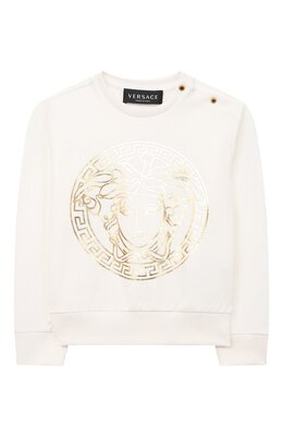 Versace: Хлопковый свитшот 