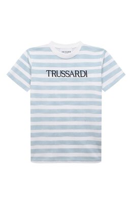 Trussardi junior: Хлопковая футболка