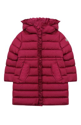 Moncler: Пальто на молнии