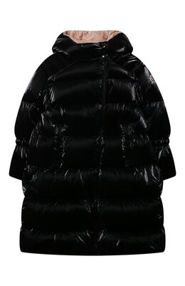 Moncler: Чёрное пальто