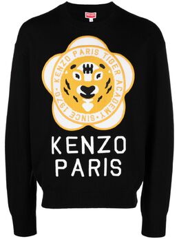 Kenzo: Свитер Tiger из шерсти