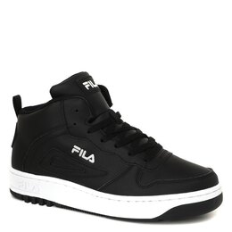 Fila: Чёрные кроссовки 