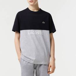 Lacoste: Чёрная футболка