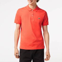 Lacoste: Красное поло Red