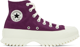 Converse: Фиолетовые кроссовки  Chuck Taylor All Star