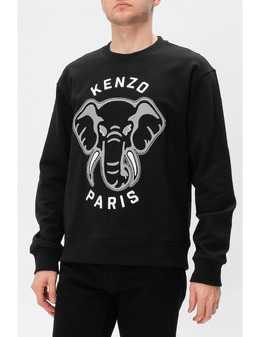 KENZO: Трикотажный свитер 