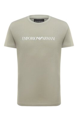 Emporio Armani: Хлопковая футболка 