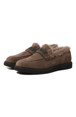 Brunello Cucinelli: Коричневые лоферы